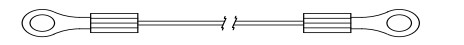 Partes de máquinas ATM LINK GROUND HARNESS