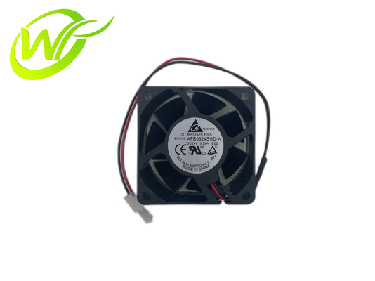 NCR 0090010028 ATM Peças sobressalentes Componente eletrônico Ventilador 60x60x25 DC 24V 0,26A 2 fios