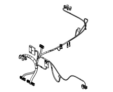 ATM Peças sobressalentes S2 Presenter Harness 445-0757099 S2 Presenter Harness