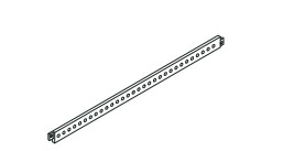 Partes sobressalentes do ATM NCR 009-0030533 LIGHTING STRIP, 310MM WHITE LED, 24VDC