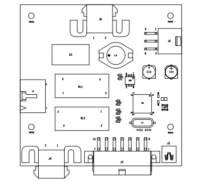 ATM Peças sobressalentes PRINTED CIRCUIT BOARDS PSU Intel com batimento cardíaco PCB Assembly 445-0752915