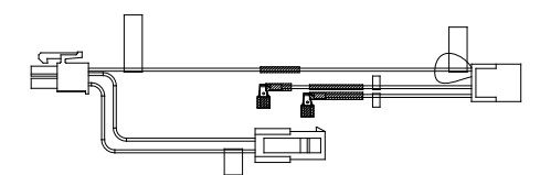 ATM Peças sobressalentes 445-0733567 IFD2 MCRW SHORT LINKER HARNESS, 0.08M