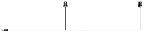 Partes de máquinas ATM 445-0753305 DOUAL MEI BRM HARNESS
