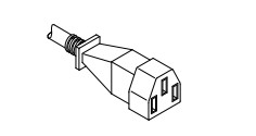 Partes da máquina ATM 009-0025174 CABLO DE CONTAÇÃO IEC, 10 AMP, 2500MM