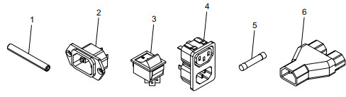 Partes da máquina ATM AC SUPPLY Função suave