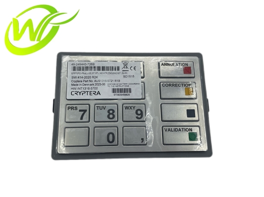 Partes de máquinas ATM Diebold ATM 49249440726B EPP7 ((BSC),LGE,ST STL,HTR,FRE,QZ1,COMMA,X,I,_,O