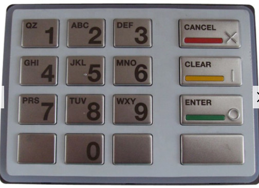 Disposição 49-249443-707A do teclado numérico da máquina de dinheiro de Diebold EPP7 ATM