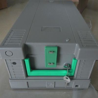 Gaveta da moeda do NCR 58XX S1 das peças da máquina do ATM com chaves do metal 445-0728451