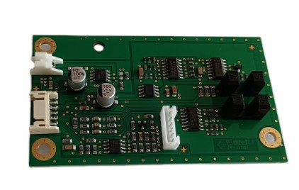 Controlador Card 1750206035 do motor do obturador de Wincor PC280 das peças da máquina do ATM
