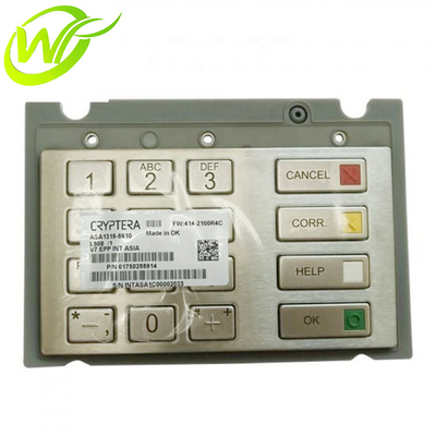 Teclado inglês Wincor EPP7 1750255914 do PPE INT ÁSIA de Wincor Nixdorf V7 das peças do ATM
