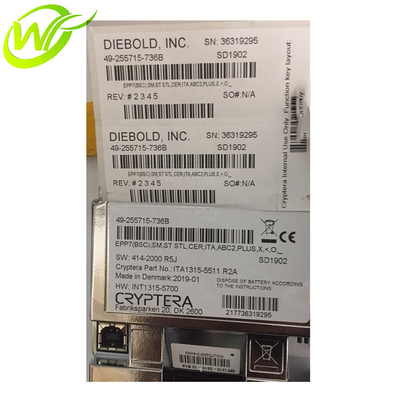 Teclado numérico pequeno 49-255715-736B 49255715736B do teclado EPP7 de Diebold das peças da máquina do ATM