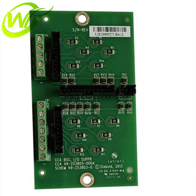 I/O SUPR 49-253805-000A 49253805000A de Diebold 5500 CCA BSC das peças da máquina do ATM
