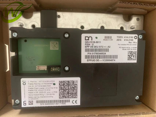 175-0346524 teclado 1750346524 do PPE V8 de Wincor das peças sobresselentes do ATM
